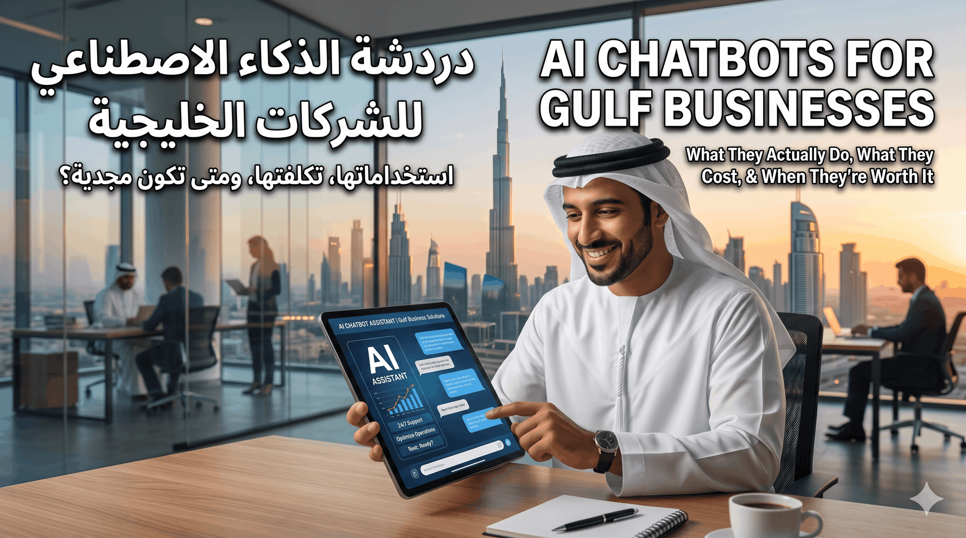 AI Chatbots for Gulf Businesses: What They Actually Do, What They Cost, and When They're Worth It