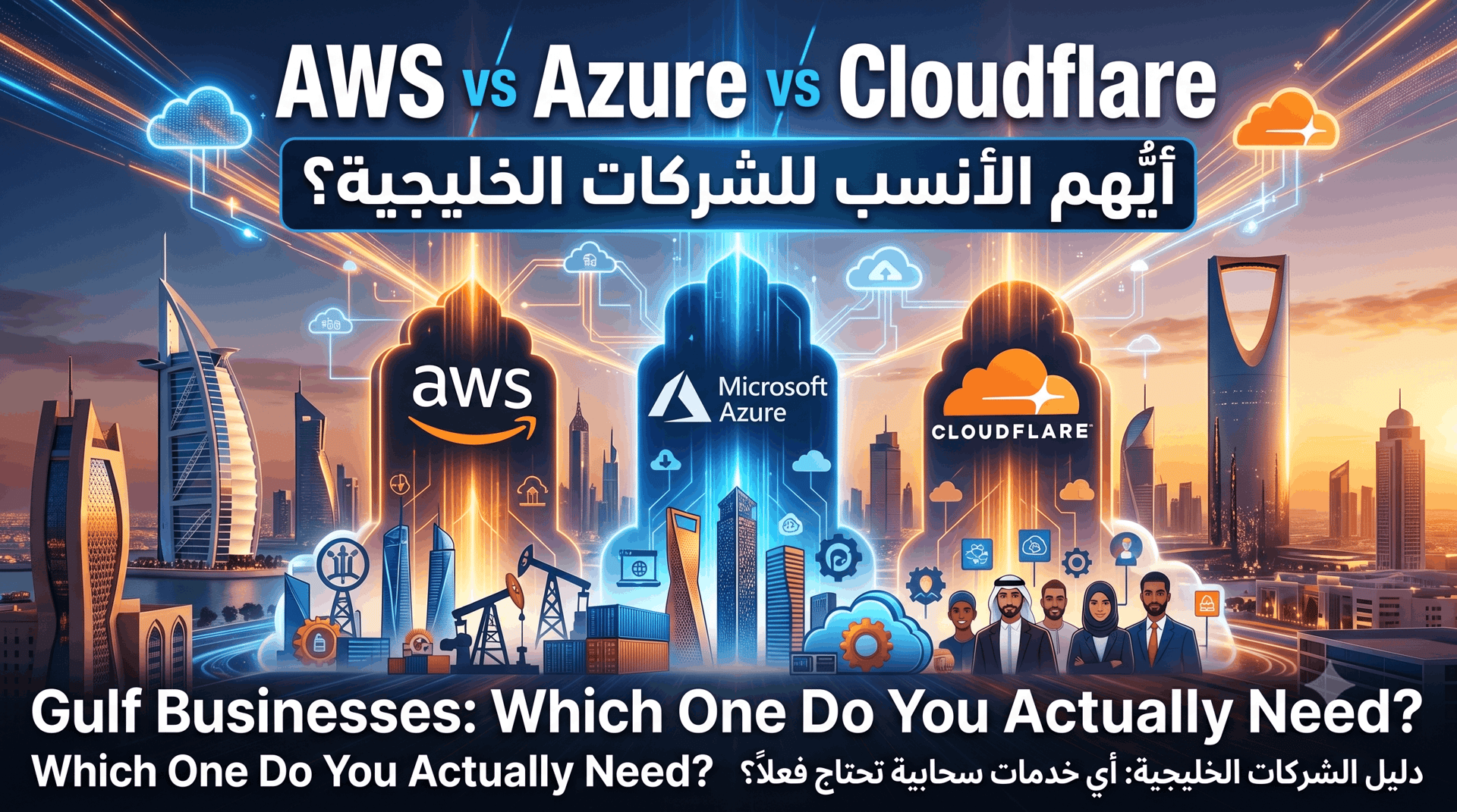 AWS vs Azure vs Cloudflare: Which One Do You Actually Need?