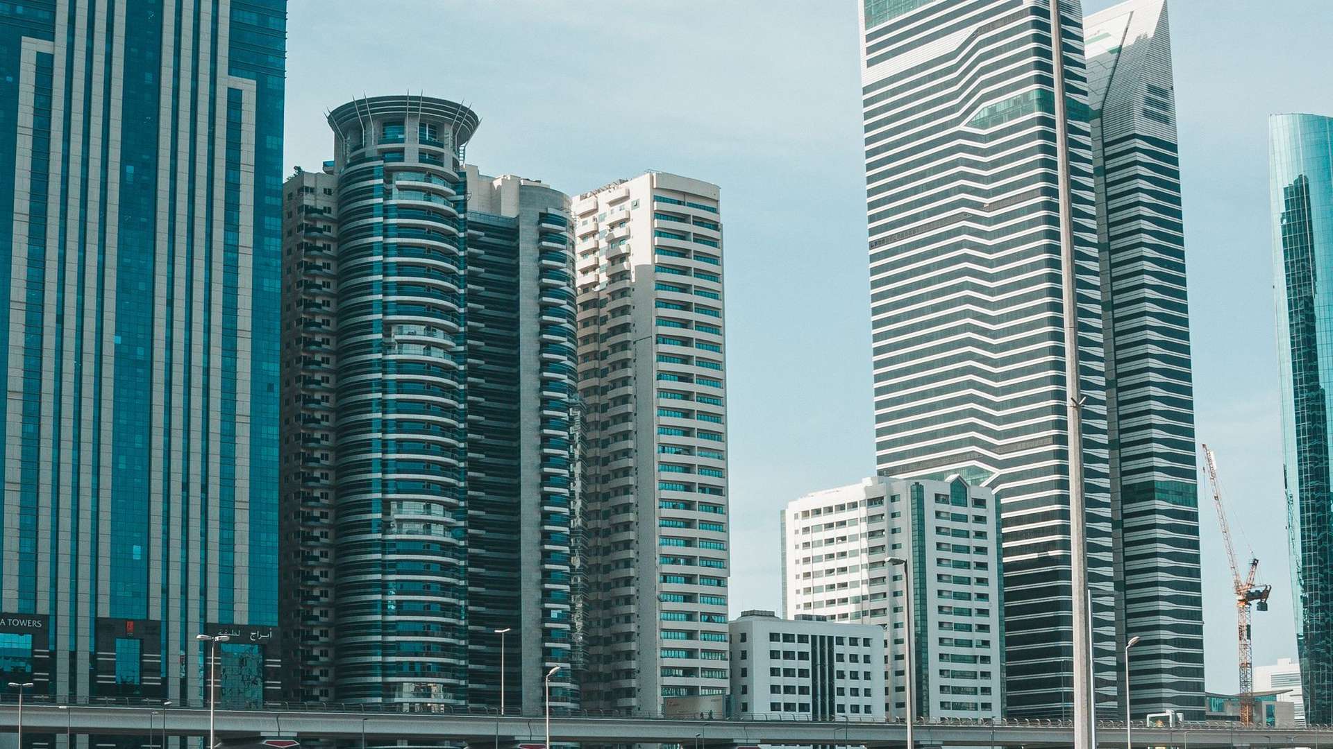 Modern Dubai business district for a weak website diagnostic guide