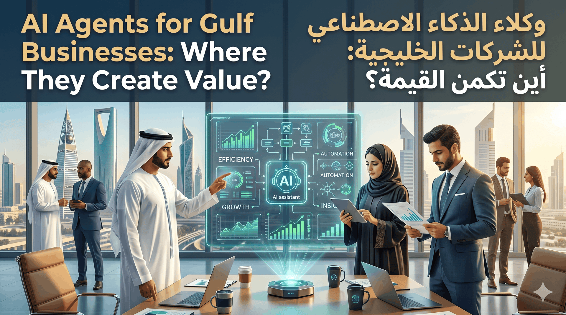 AI Agents for Gulf Businesses: Where They Create Value?
