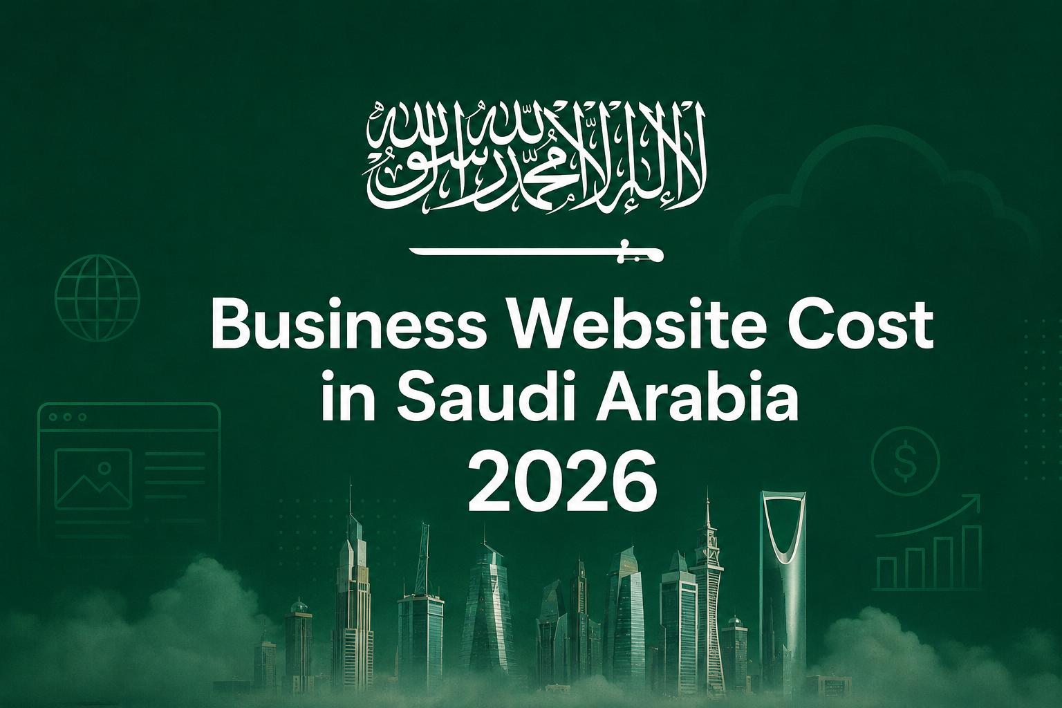 Business Website Cost in Saudi Arabia 2026