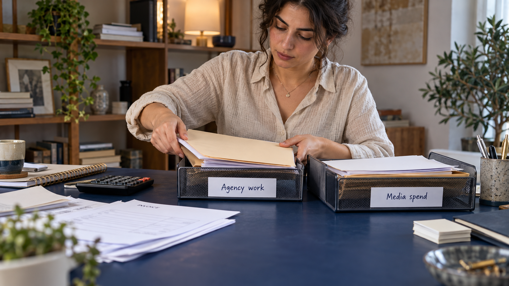Separating implementation fees from media spending