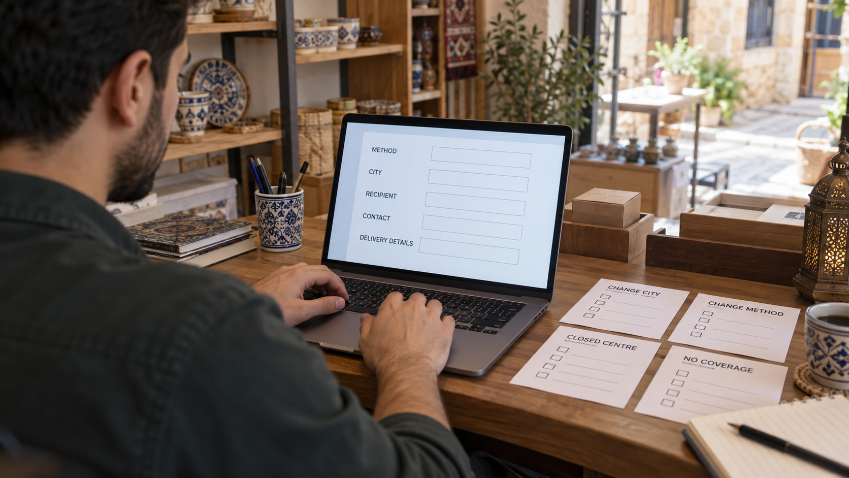Illustrative tests for city changes, collection-method changes and unavailable centres