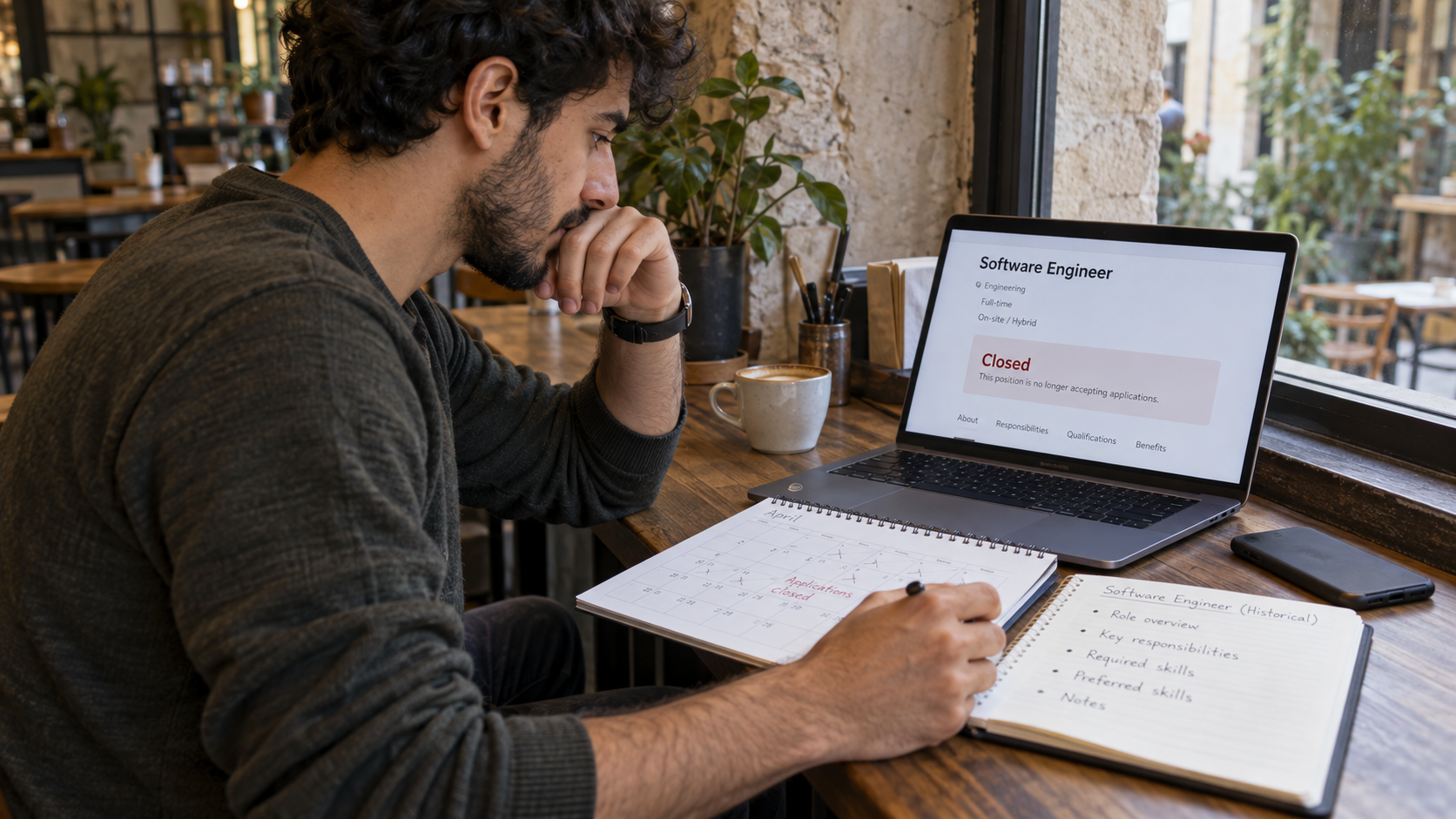 Checking an advertisement date and closed status