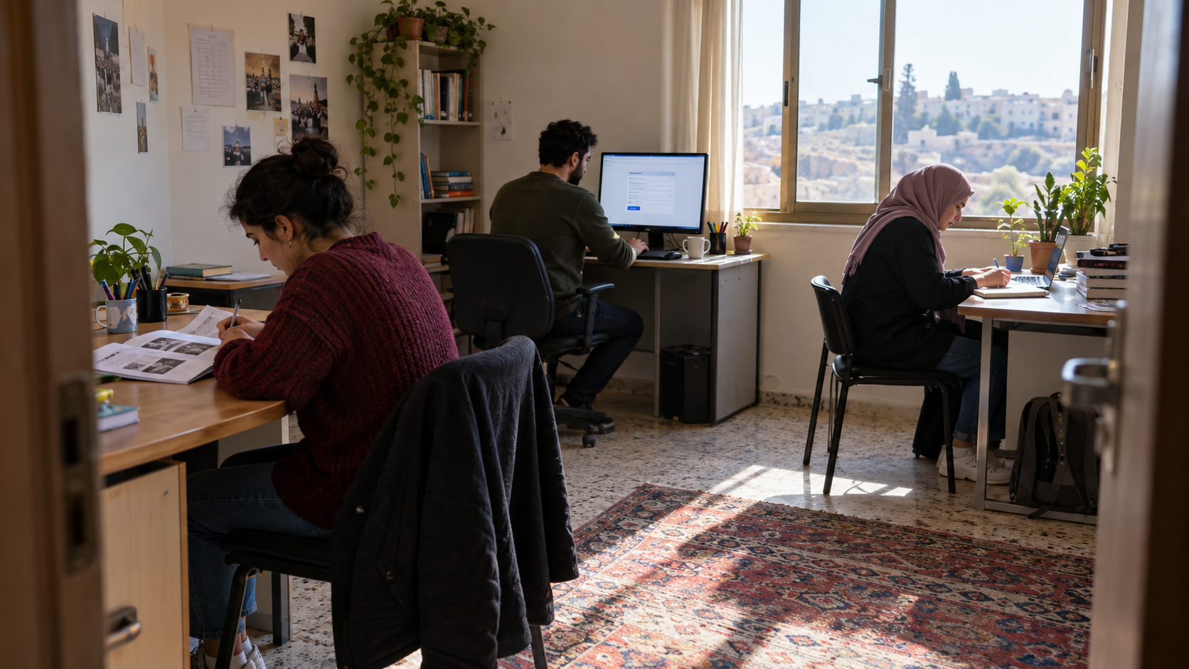 Practicing programming skills in a learning space