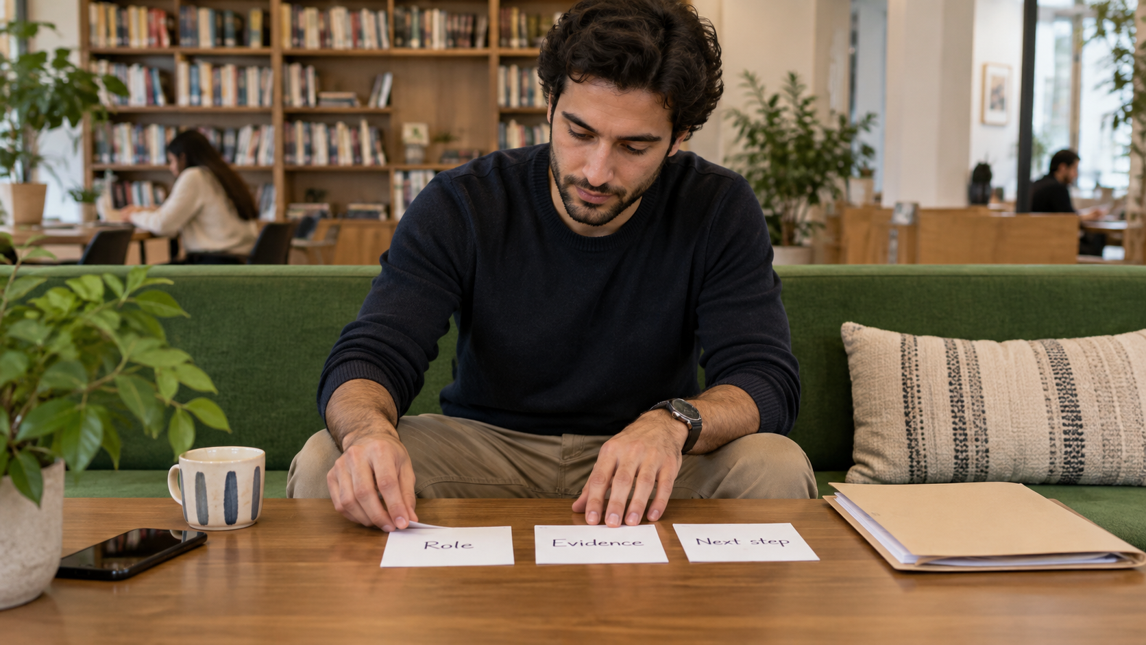 Reviewing job search questions