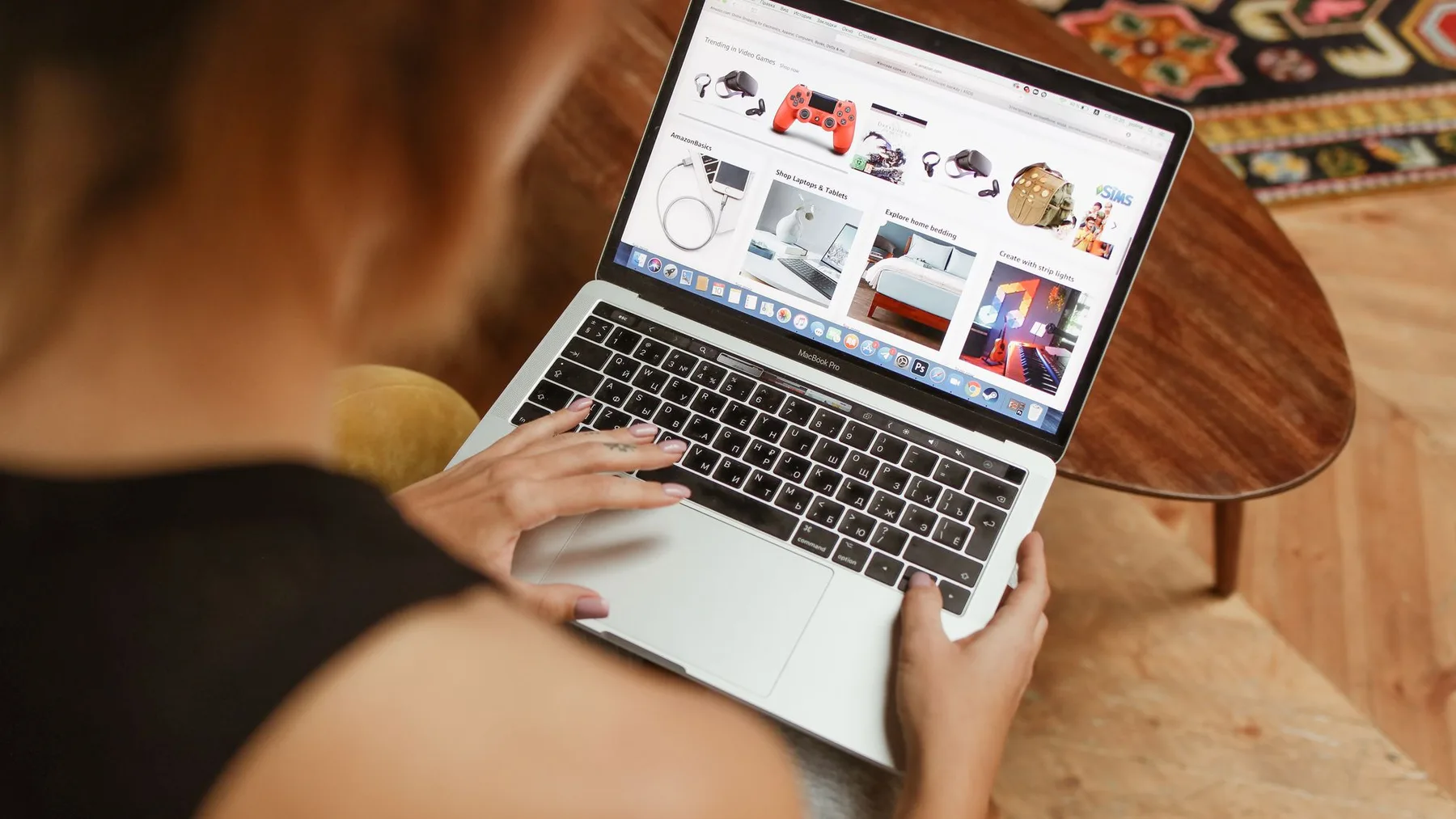 A shopper using an online store whose experience must be included in the budget