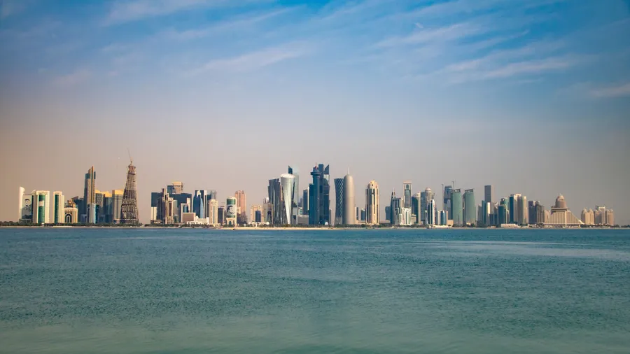 Doha skyline representing the Gulf real estate CRM market